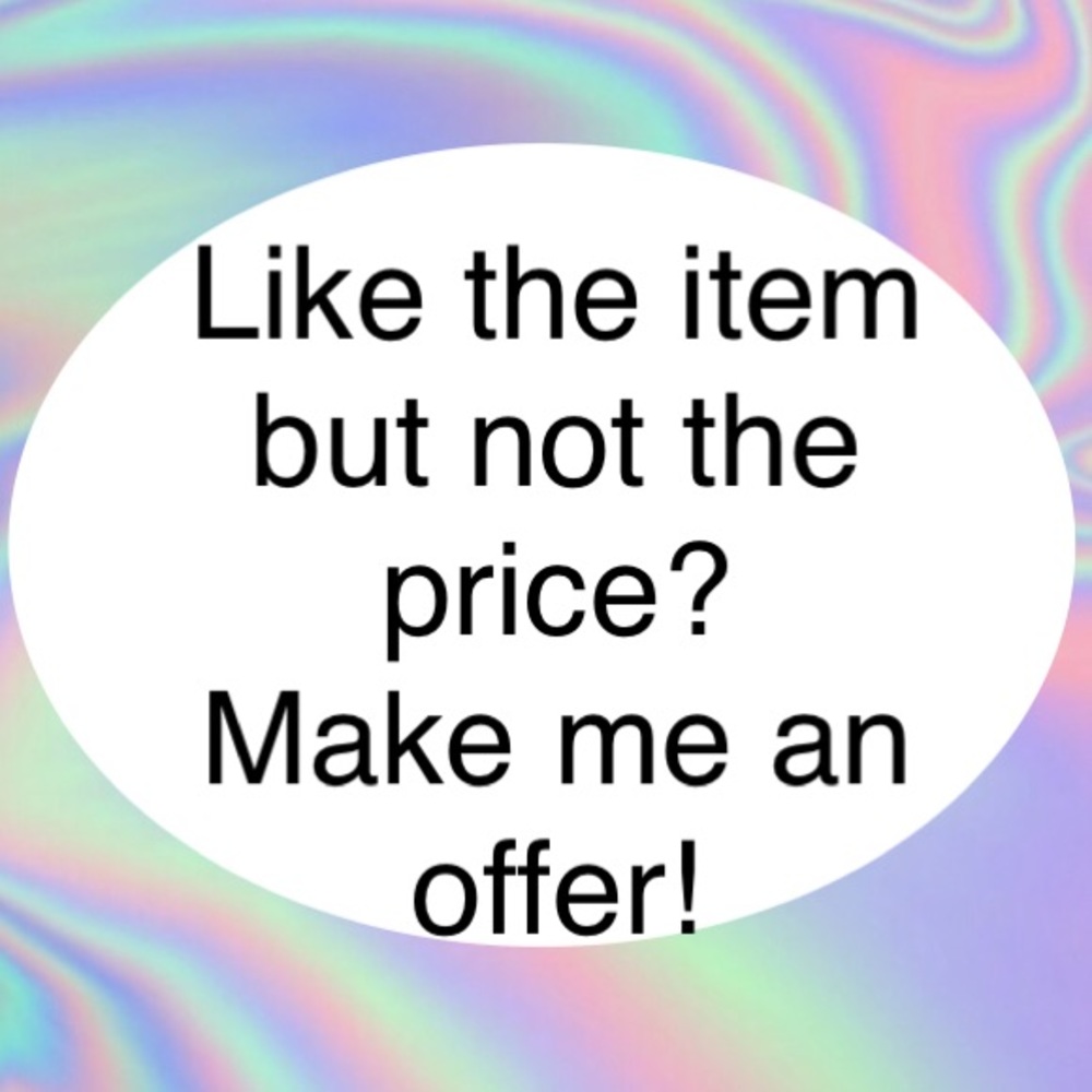 Make me an offer😊