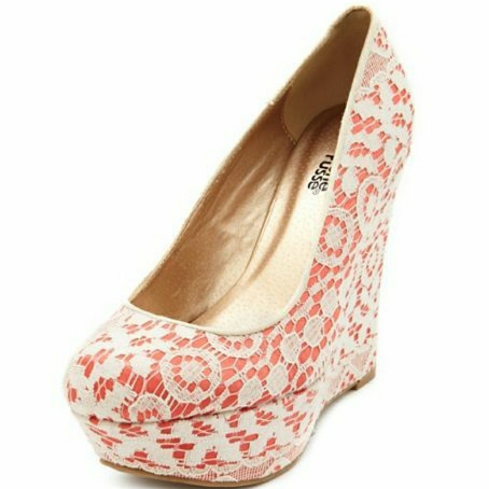 Charlotte Russe Lace Wedge