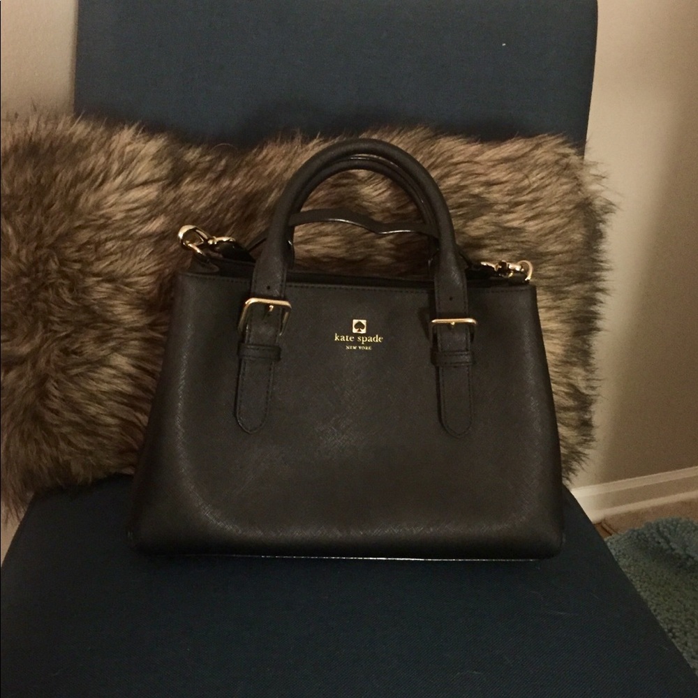Black Kate Spade Cove Street Provence Purse