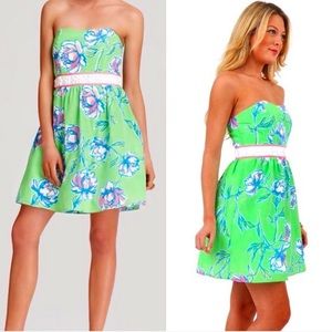 Strapless Lilly Pultizer Langley Dress