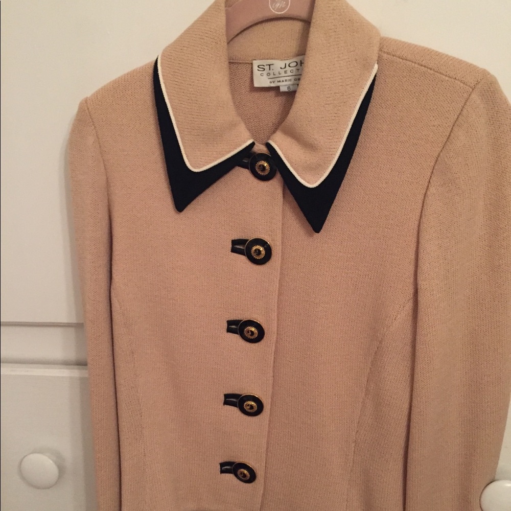 St. John Cropped Jacket - image 1