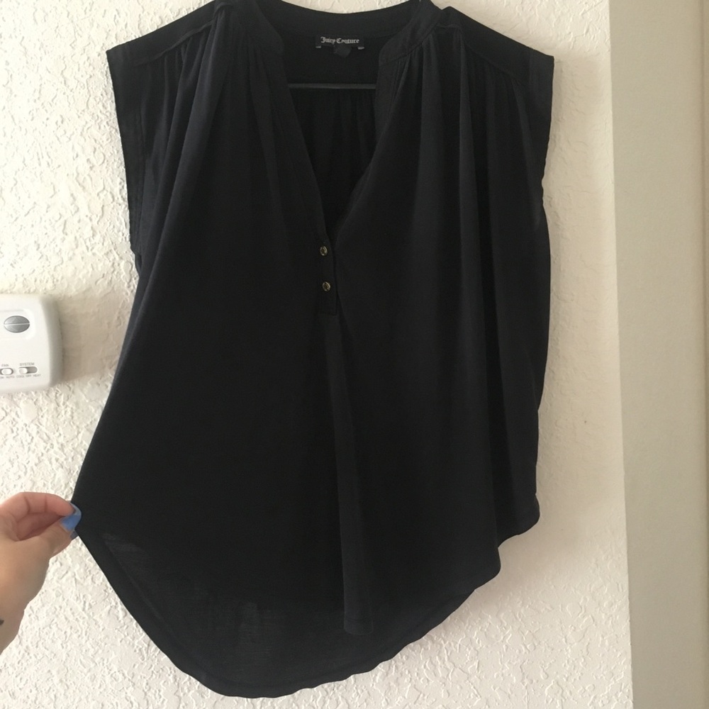 Juicy Couture Black Blouse