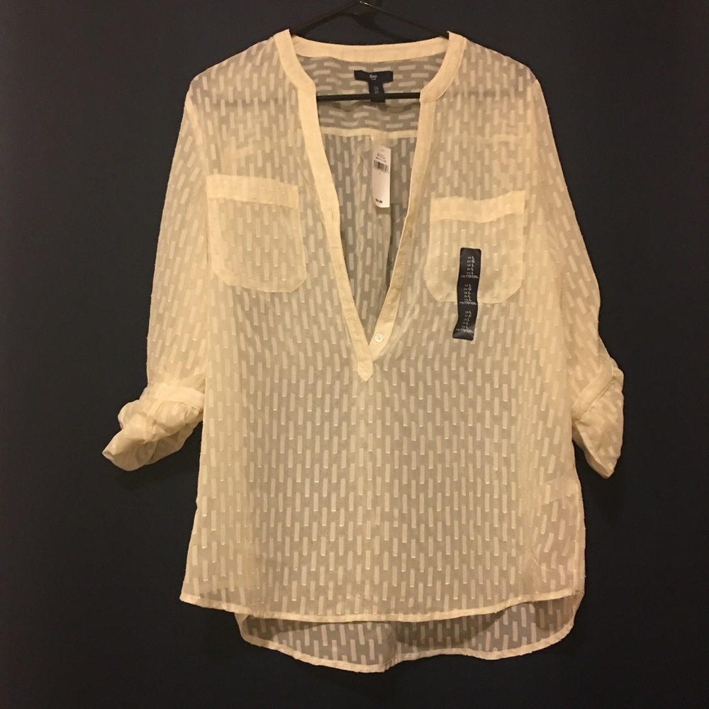Gap fashion popover- ivory frost