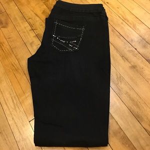 Maurices brand black jeggings