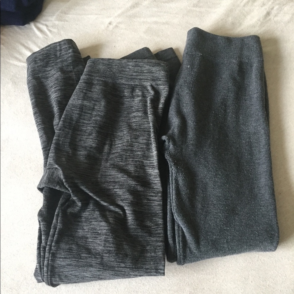 Fleece lined tights, price includes both pair