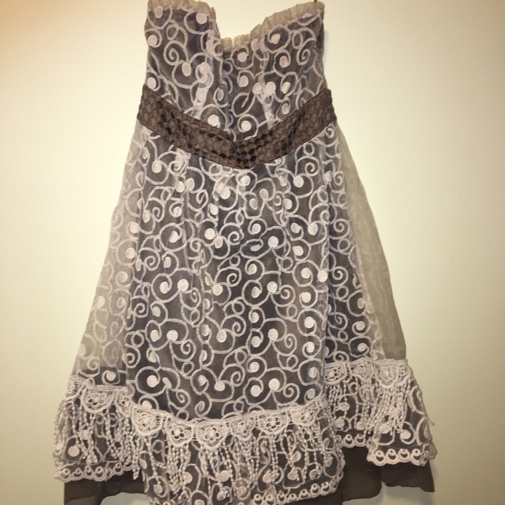 Strapless Fit&Flare Dress