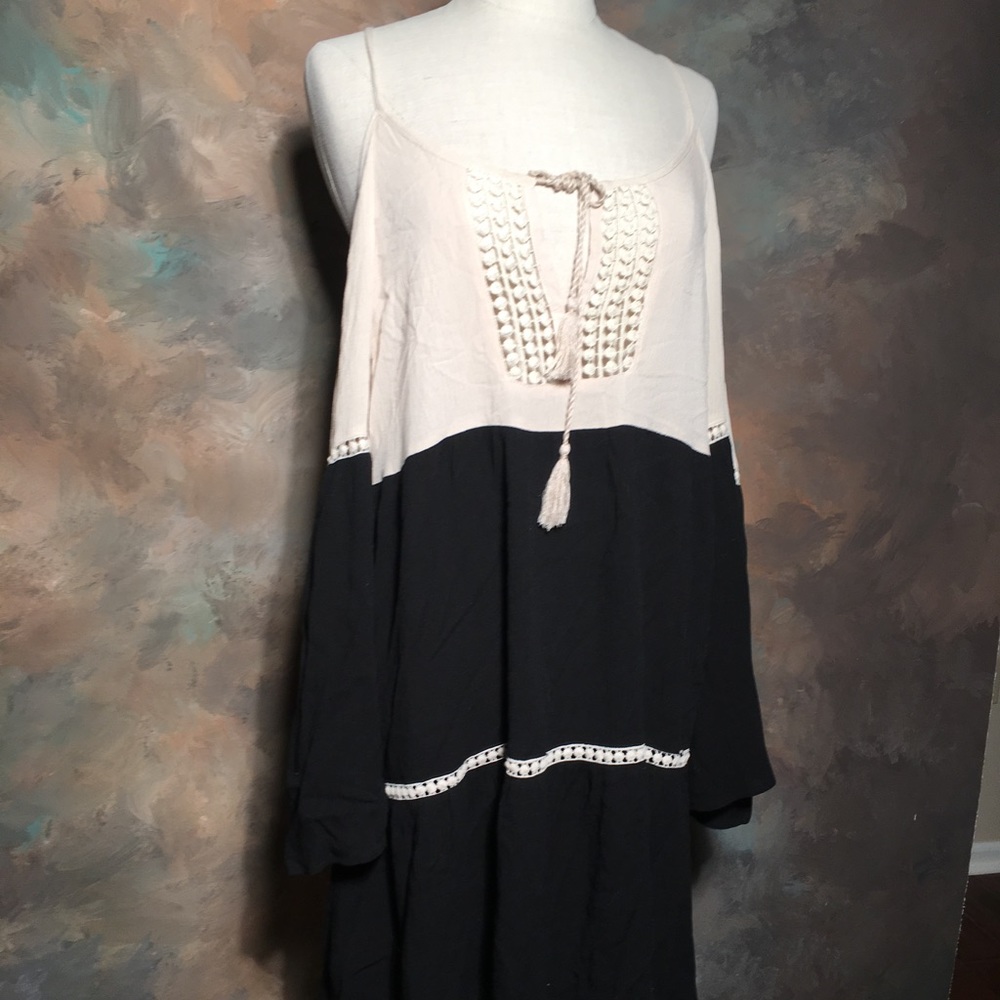 Cold shoulder dress