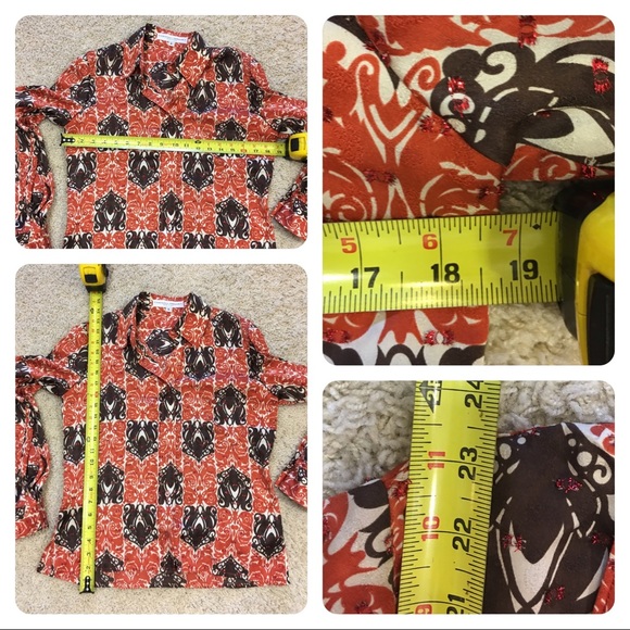 Carolina Herrera silk blouse with embellishments - Picture 4 of 7