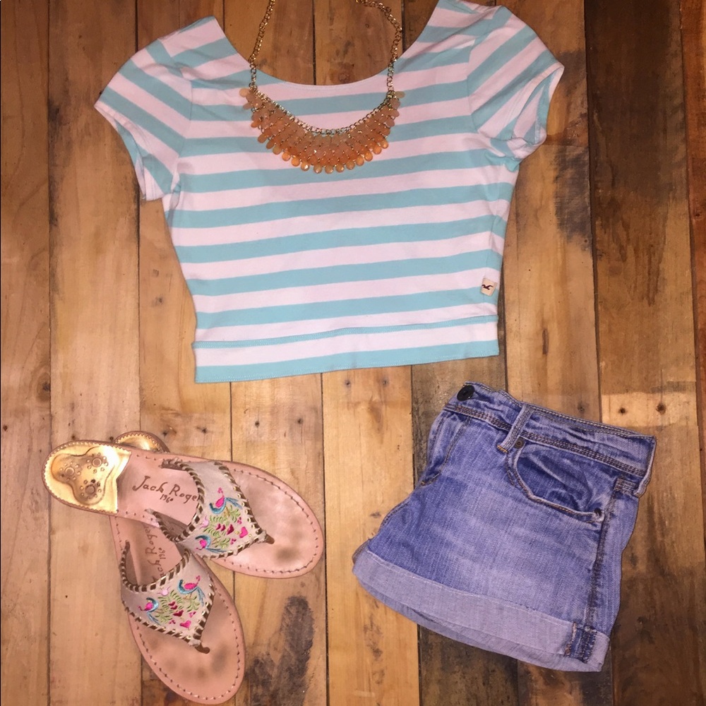 Hollister Bow Crop Top