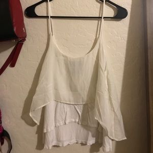 Wet seal White Tank