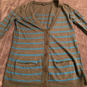 Theory striped cardigan - worn once! Make an offer