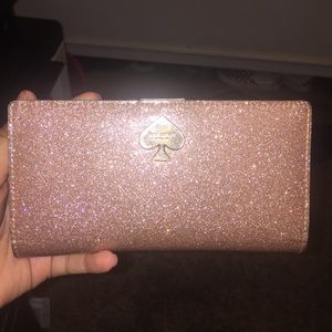 Glitter Kate spade wallet