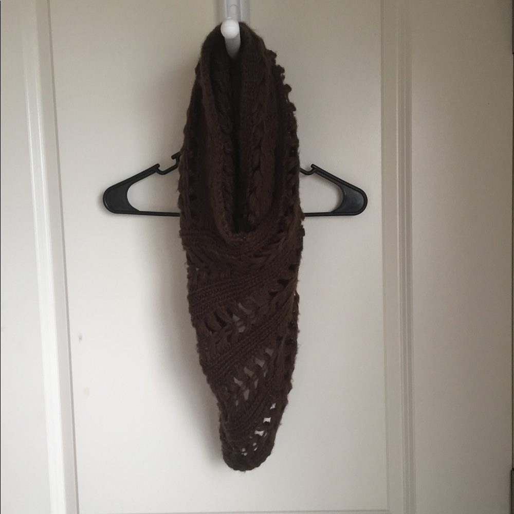 Brown Infinity Scarf