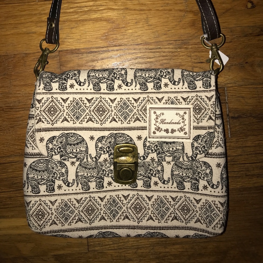 Handmade elephant purse