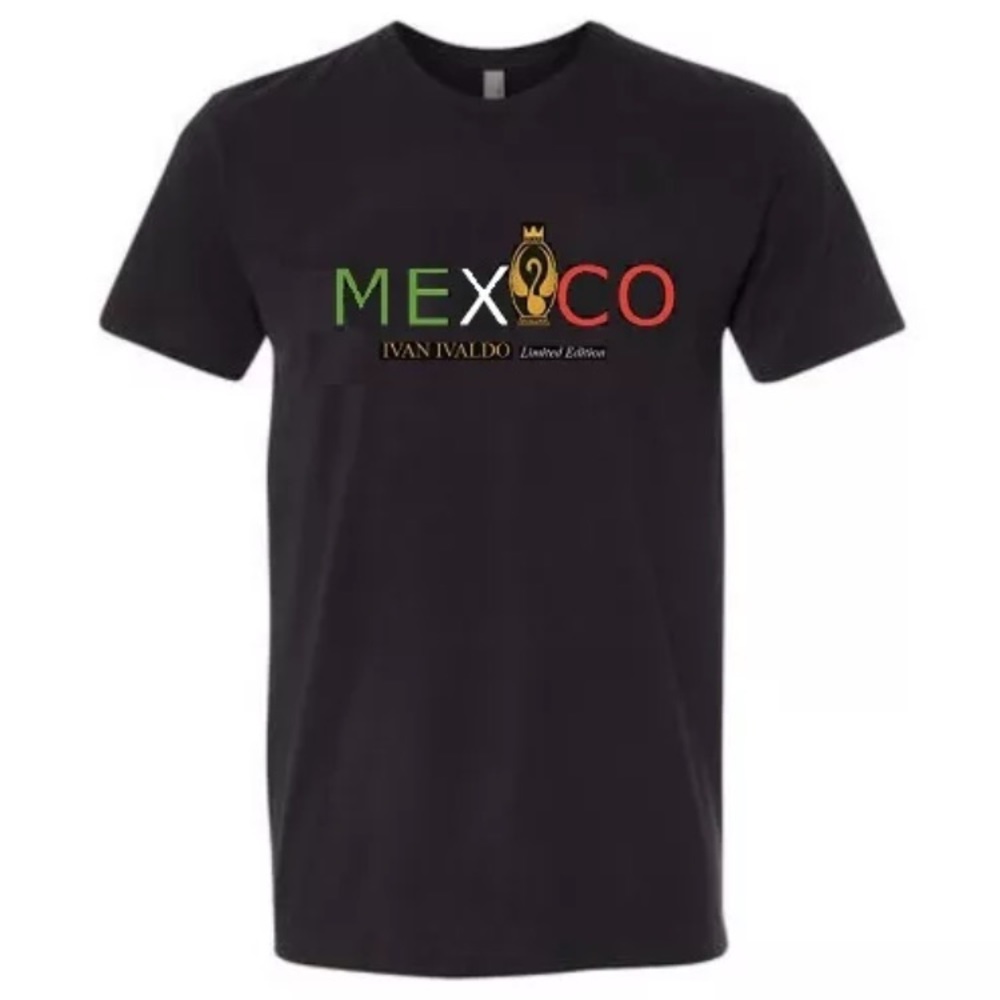Mexico T-Shirt Mens Size L Design by Ivan Ivaldo