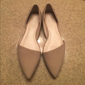 Calvin Klein Nude Flats sz 7