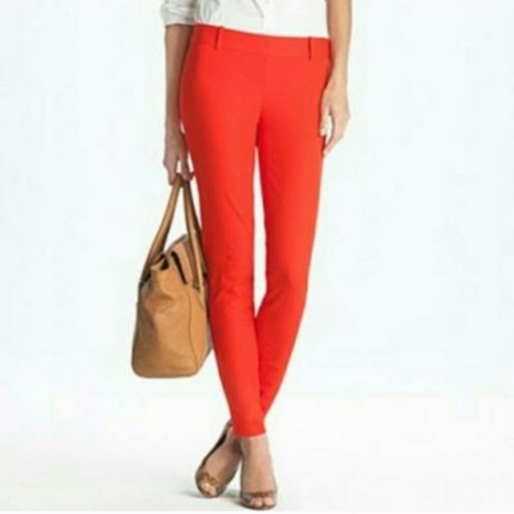 LIKE NEW 🌟 J. Crew Minnie Pants - Size 2P - Flame