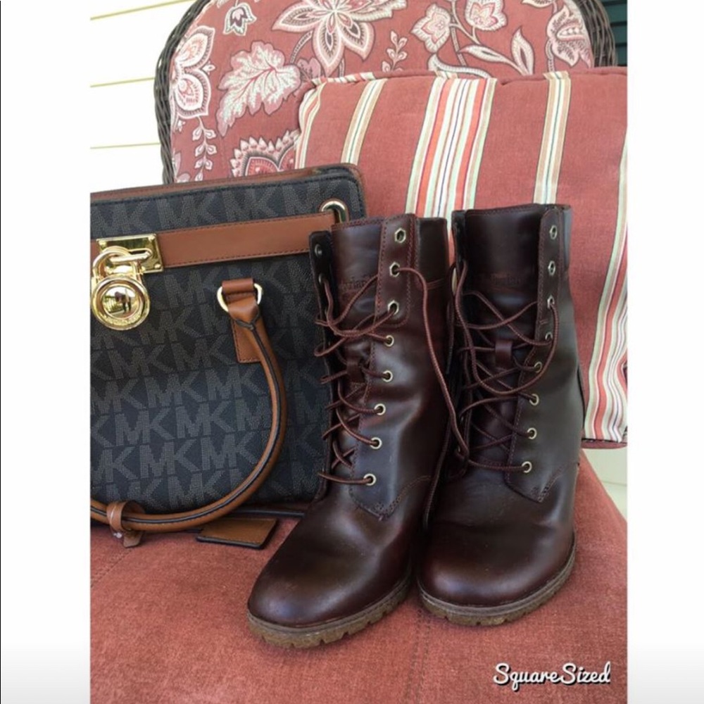 Ladies Heeled Timberland Boots