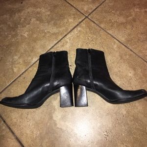 Leather Nine West Boots