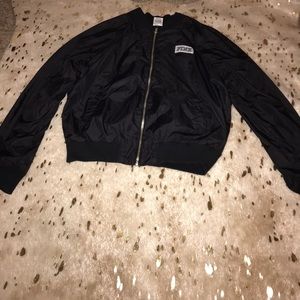 Pink bomber weather proof jacket