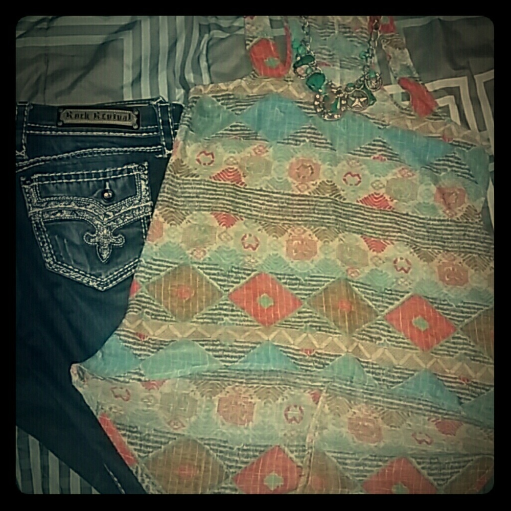Tunic style "crop"
