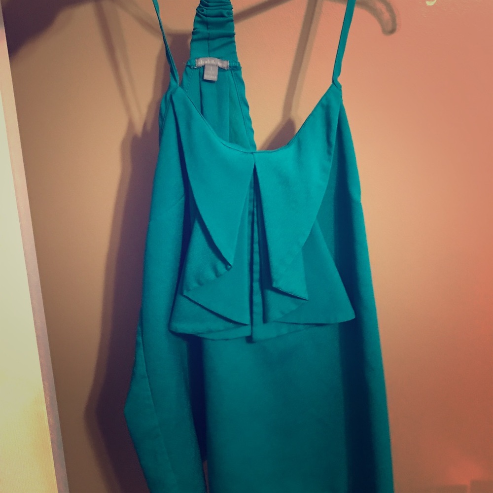 Turquoise tank
