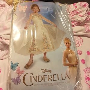 Girls Cinderella costume. Dress only. Never worn.