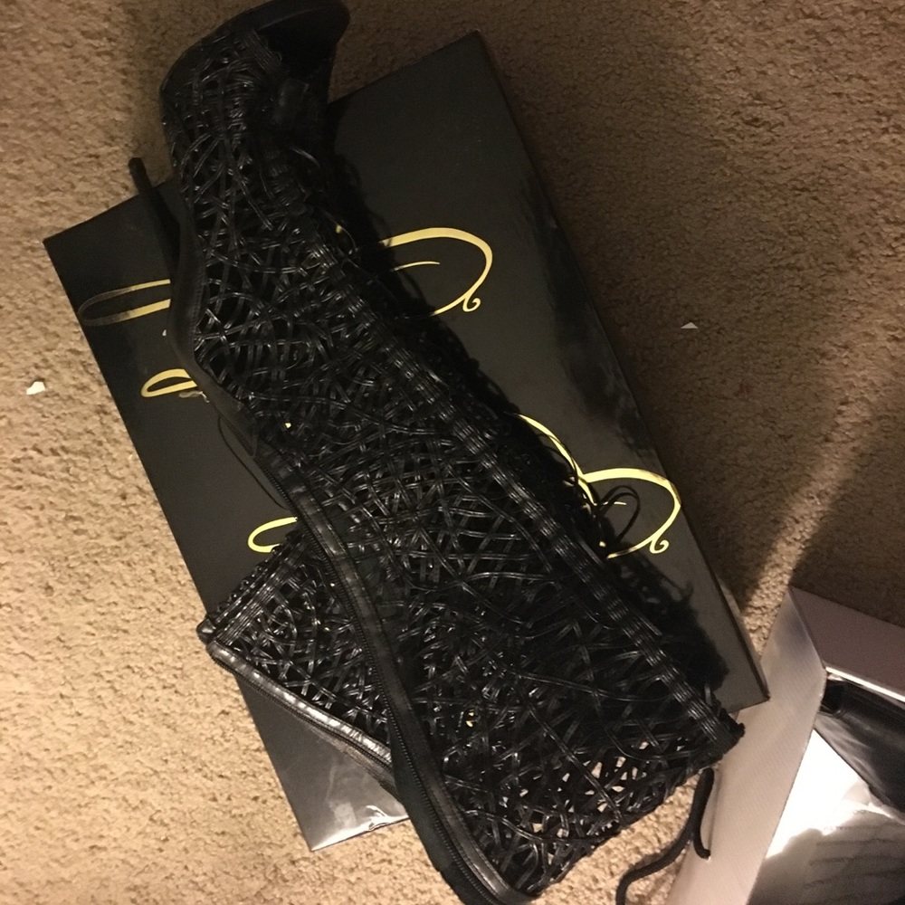Thigh high boots