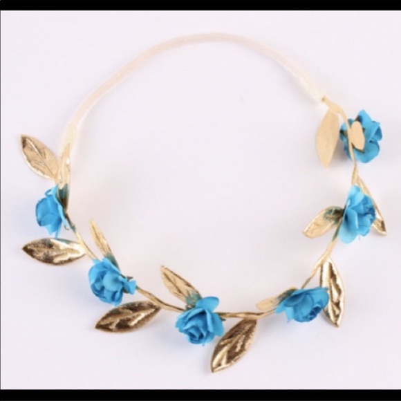 Baby boho flower headband - Picture 4 of 7