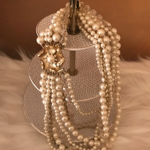 Stella & Dot Jewelry - Stella & Dot Multi Strand Pearl Necklace Stella & Dot Jewelry - Stella & Dot Multi Strand Pearl Necklace