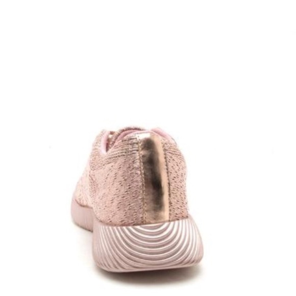 Rose Gold Fashion Sneakers - Picture 4 of 5