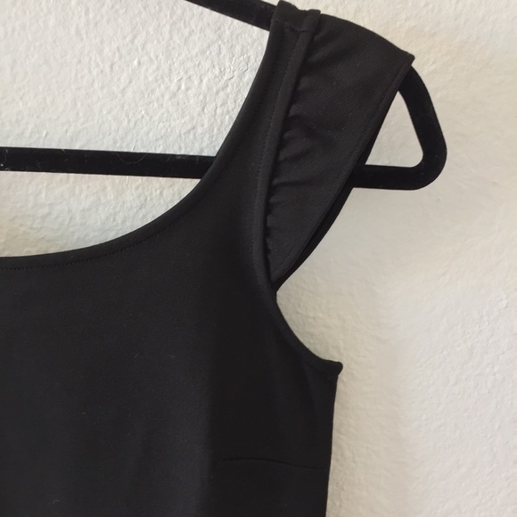 Ann Taylor Black Ruffle Tank Top - Picture 6 of 7