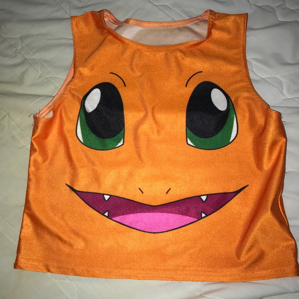 Pokémon Charmander crop top
