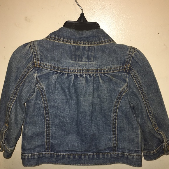 Old Navy toddler Girl Denim Jean Jacket - Picture 3 of 3
