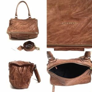 Givenchy Pandora Pepe Leather Brown