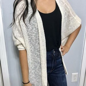 Cream cardigan
