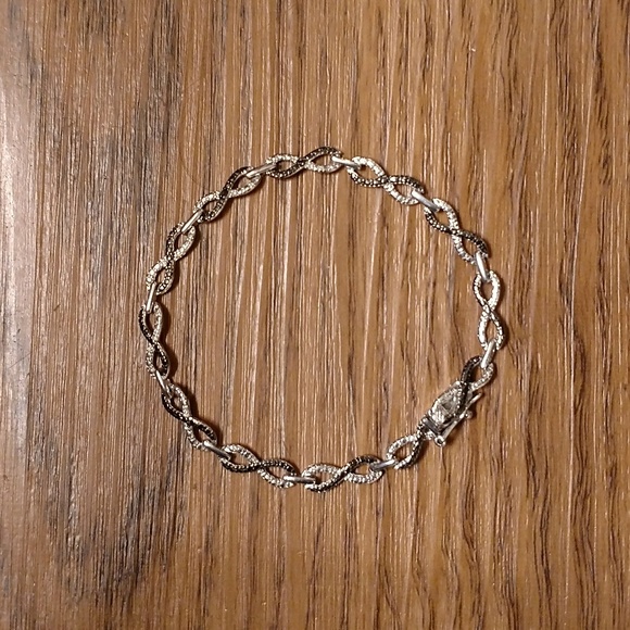 Infinity Silver Bracelet - Small - Picture 2 of 2