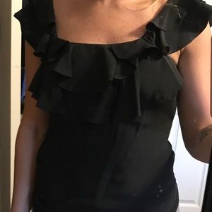 Black off the shoulder