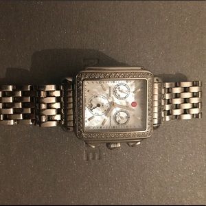 Michele Watch- Deco Diamond Watch