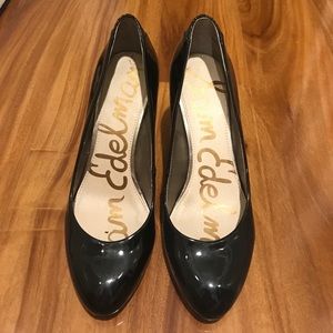 sam edelman balck patent pumps, great for work!