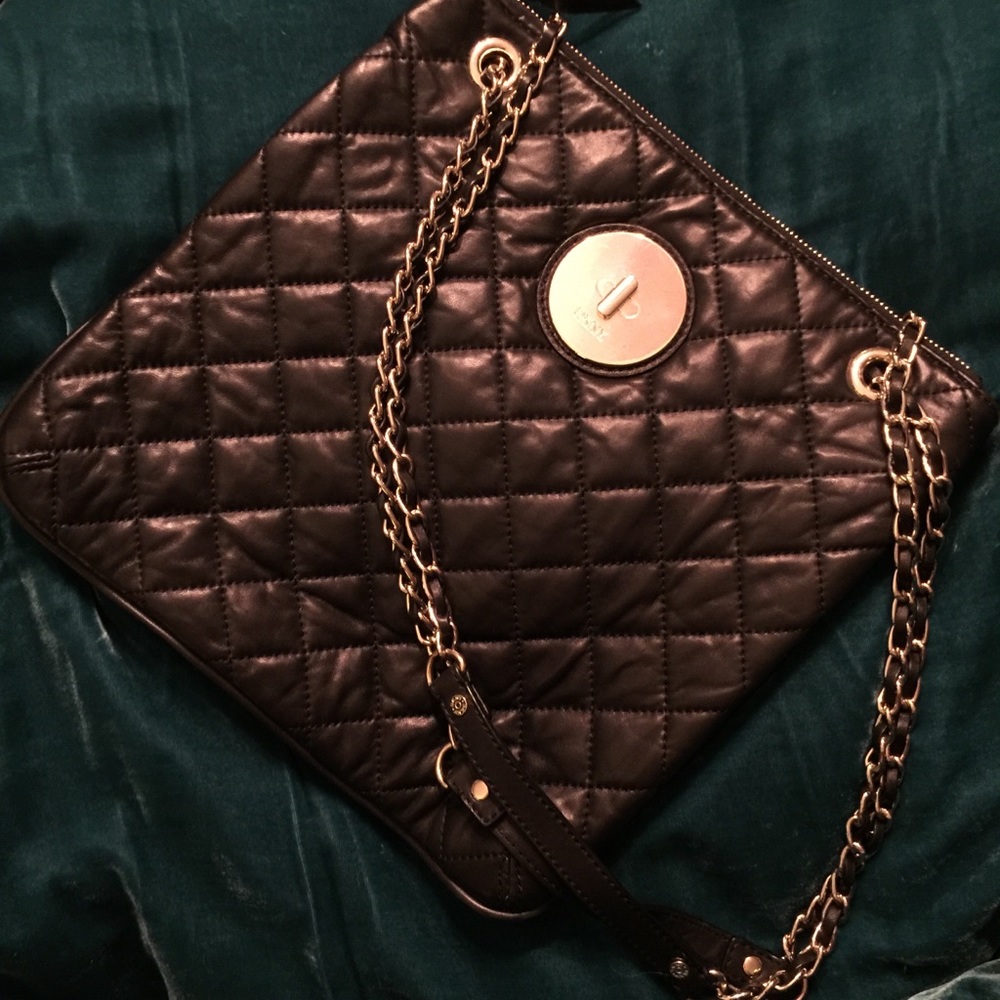 DKNY Quilted Tote Purse