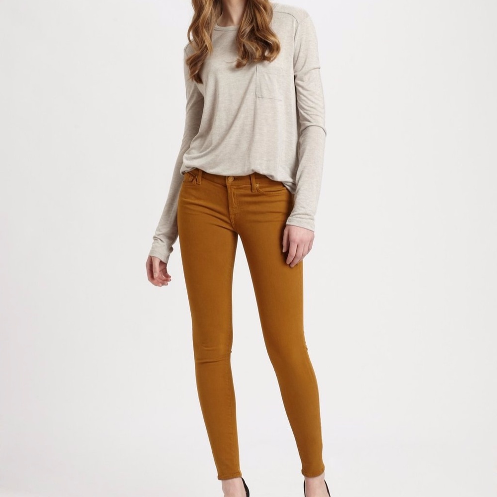 NWT 7 For All Mankind The Slim Illusion Skinny 25