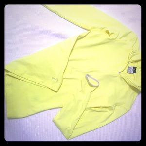 Athletic zip up shirt