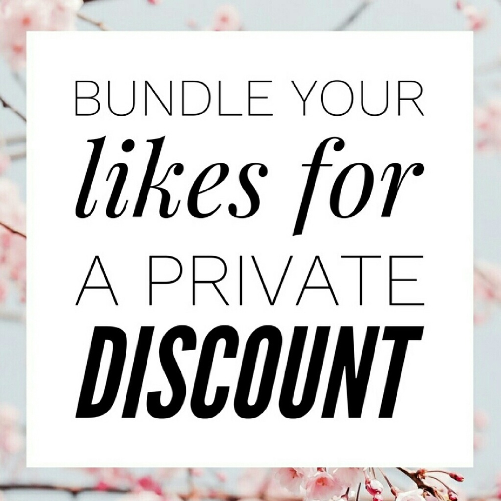 BUNDLE AWAY! I LOVE GIVING OUT PRIVATE DISCOUNTS