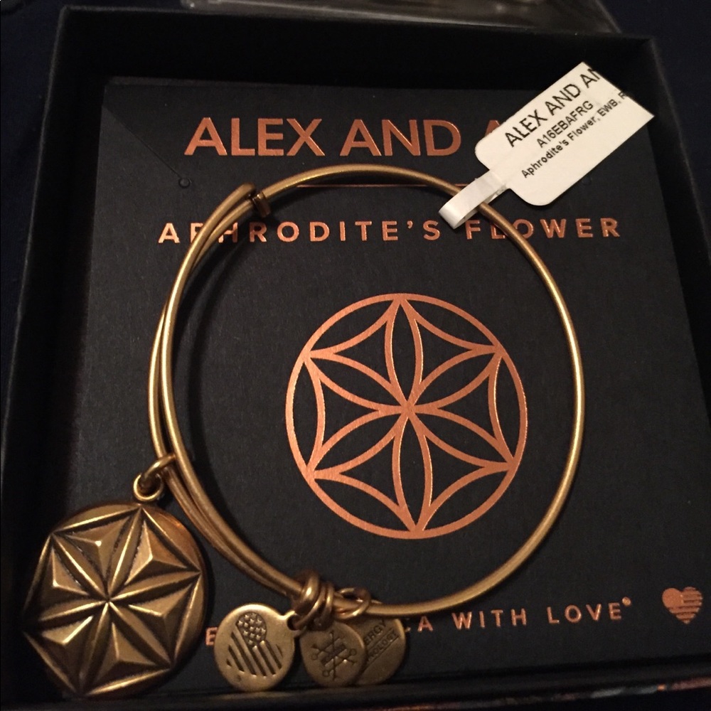 Alex and Ani Aphrodite's Flower Bangle