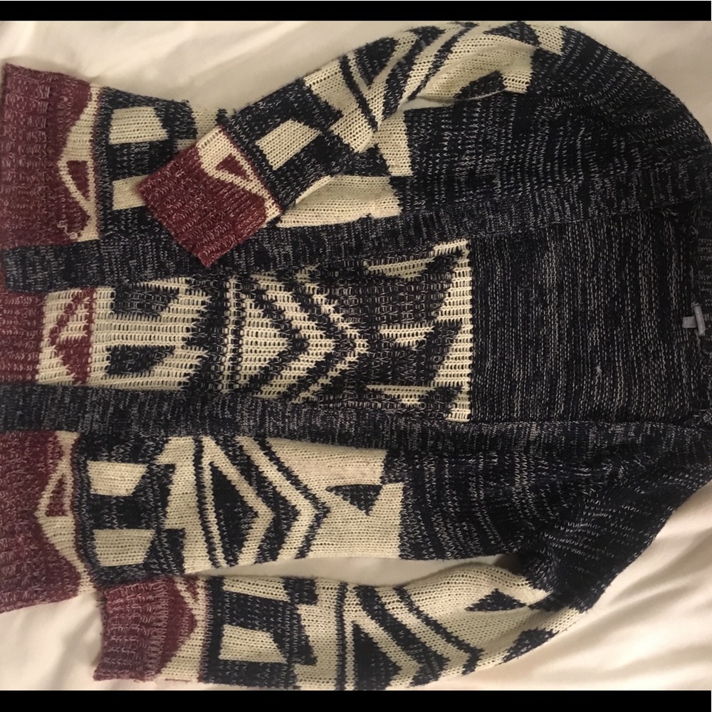 Multi-colored cardigan