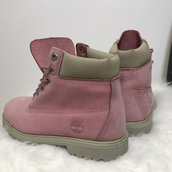 ❤️SOLD❤️Timberland boots shoes sneakers pink - Picture 3 of 7