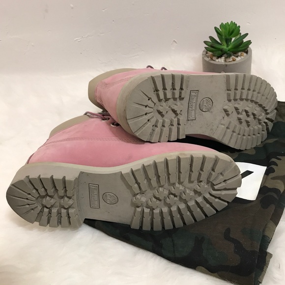 ❤️SOLD❤️Timberland boots shoes sneakers pink - Picture 4 of 7