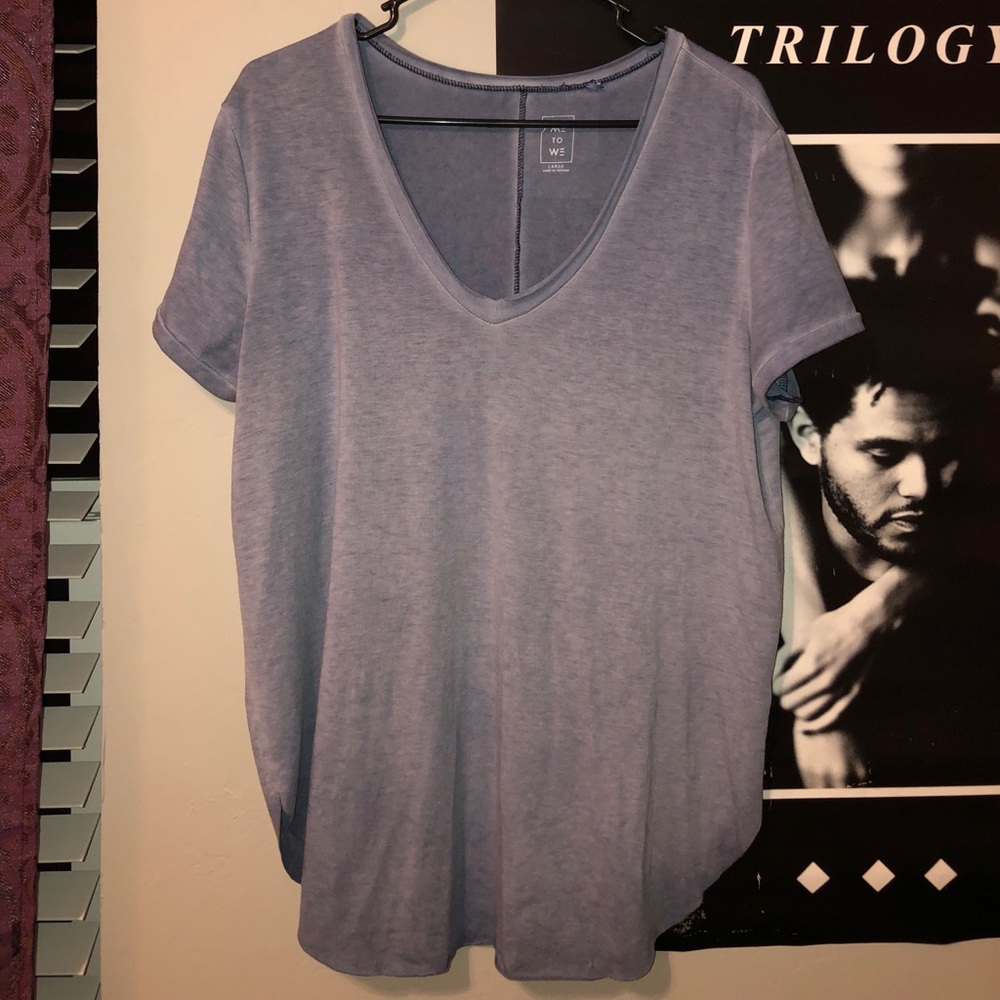 Super soft me to we vneck