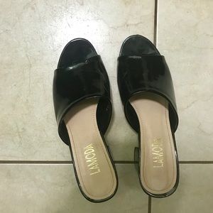 Black mules